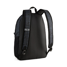 Рюкзак спорт. PUMA Phase AOP Backpack, 09116917, полиэстер, черно-серый