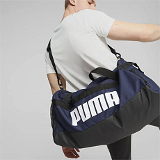Сумка спортивная PUMA Challenger Duffel Bag M, 07953102, полиэстер, темно-синий