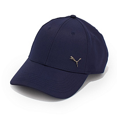 Бейсболка спорт. PUMA Ess Metal  Cat BB Cap, 02599406, 100% полиэстер, темно-синий