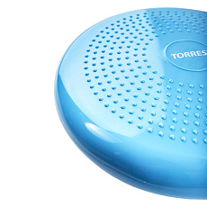 Платформа для пилатеса массажная TORRES, YL0011, PVC, двухсторонняя массаж. поверхность, голуб