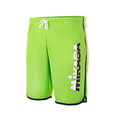 Шорты для пляж. вол. муж. MIKASA MT5020-VV15-L, р.L, 100% полиэстер, зеленый