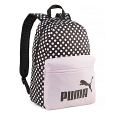 Рюкзак PUMA Phase AOP Backpack, 07994808, черно-розовый